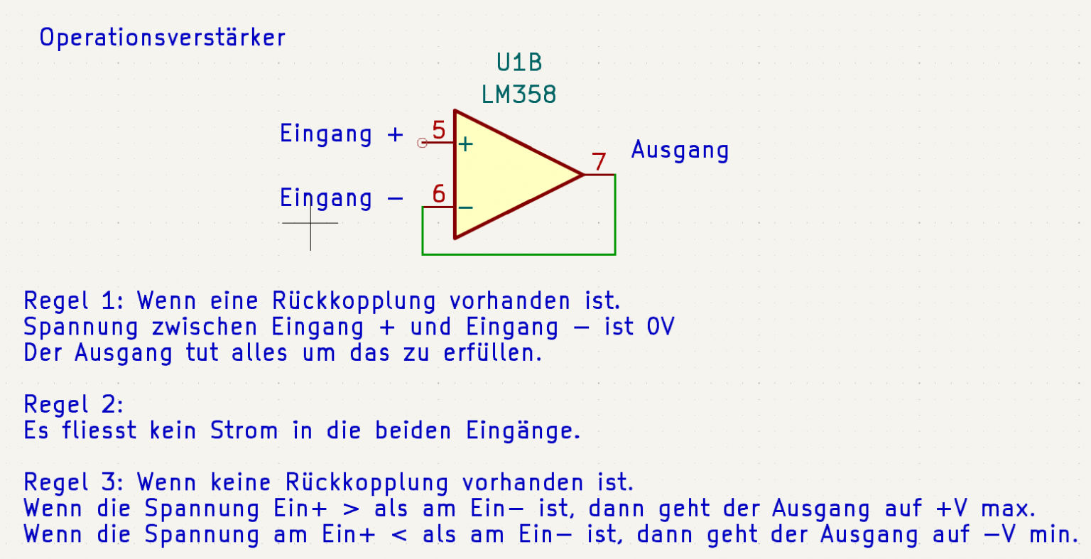Operationsverstarker Berechnen